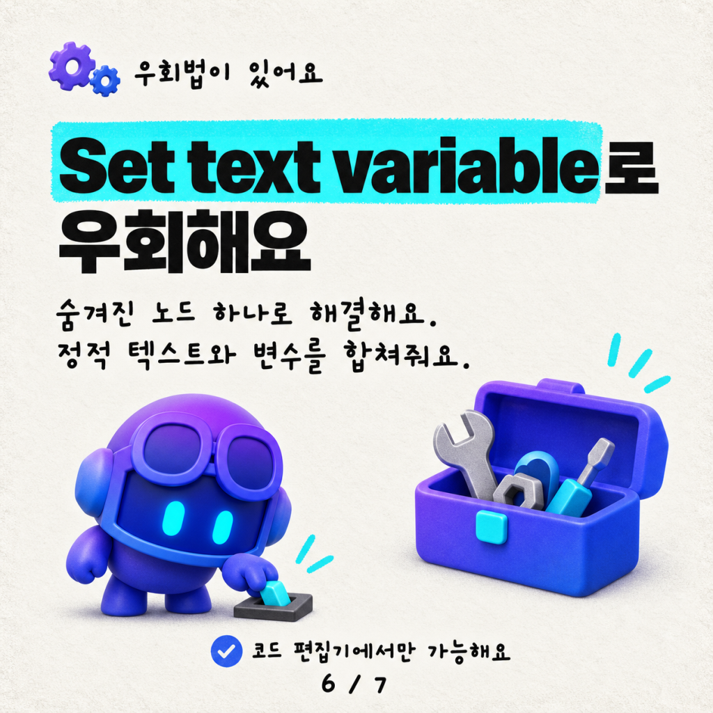 하나의 카드: 한 번 만들어 모든 언어로 말하기 카드뉴스 6/7
