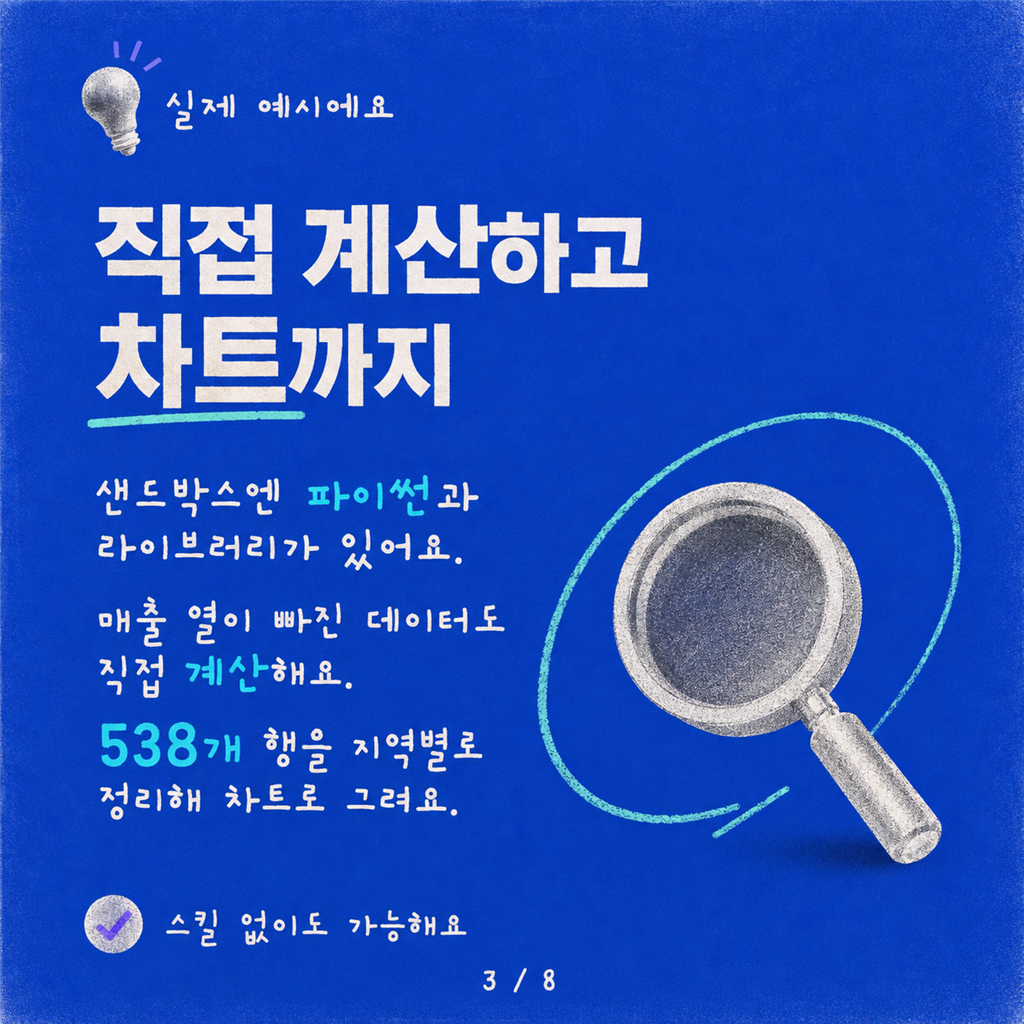 새로운 Copilot Studio 에이전트 샌드박스 카드뉴스 3/8