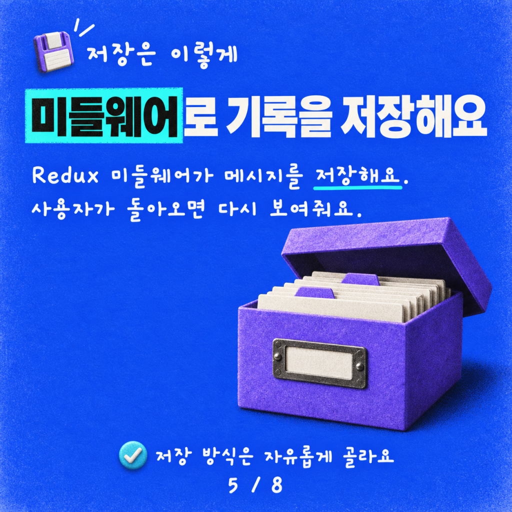 M365 Agents SDK의 대화 기록 공백 (그리고 우리가 그것을 채운 방법) 카드뉴스 5/8
