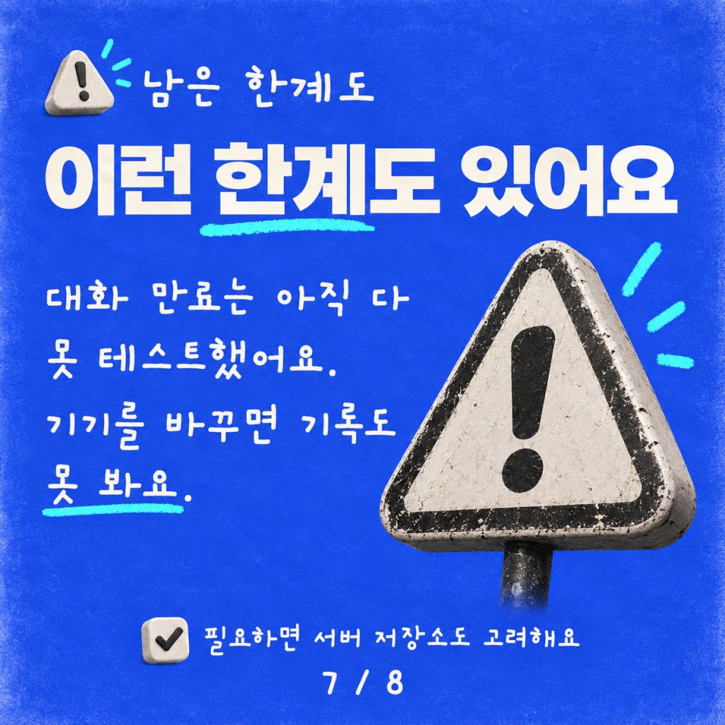 M365 Agents SDK의 대화 기록 공백 (그리고 우리가 그것을 채운 방법) 카드뉴스 7/8