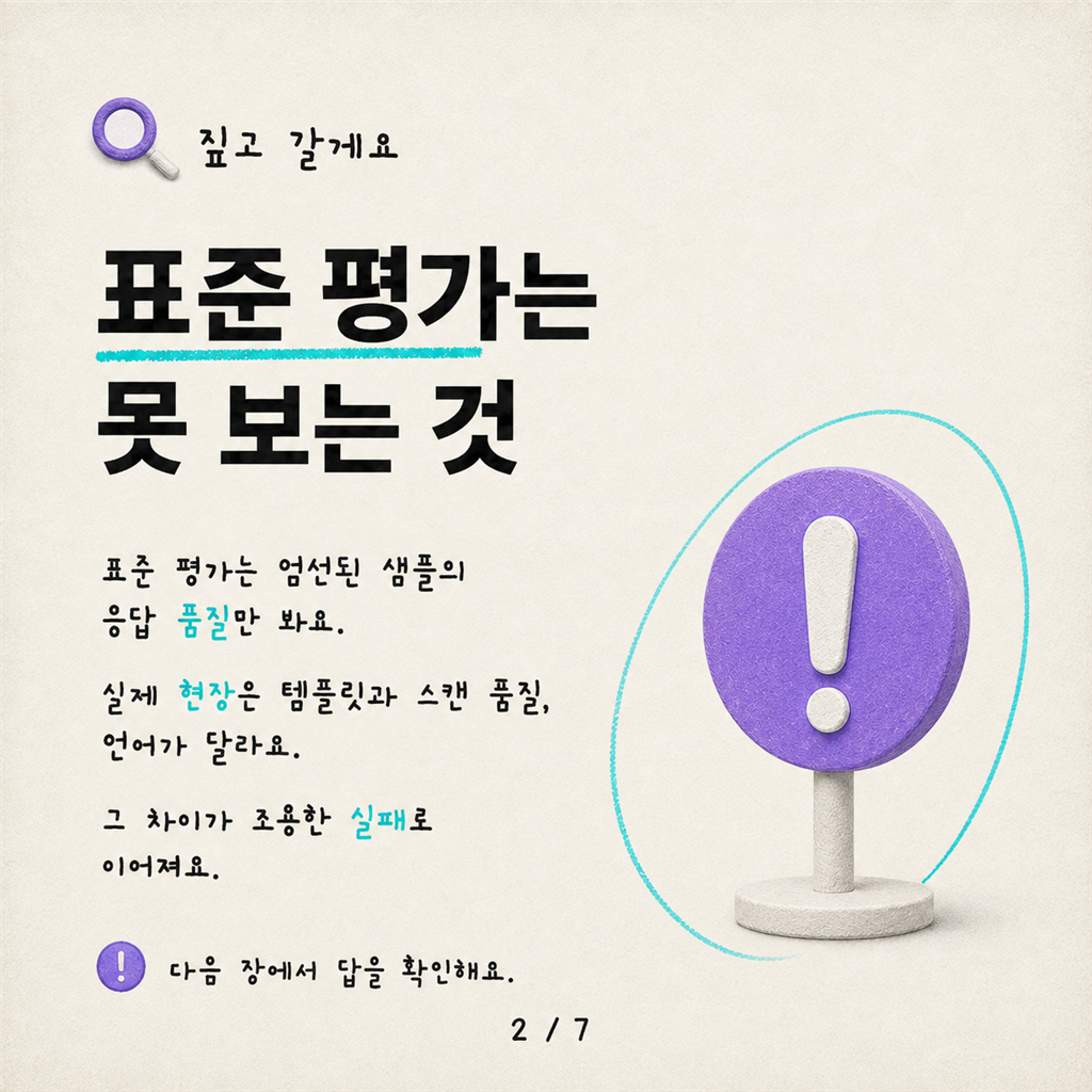 Copilot Studio를 위한 대량 파일 기반 테스트: 표준 Evals를 넘어서 카드뉴스 2/7