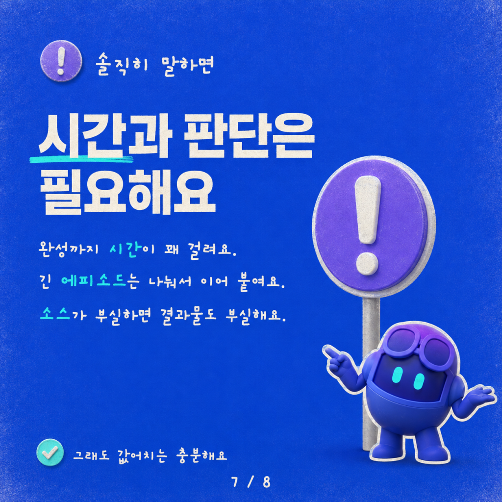 매일 아침 다이제스트를 진짜 듣게 되는 팟캐스트로 바꾸기 카드뉴스 7/8