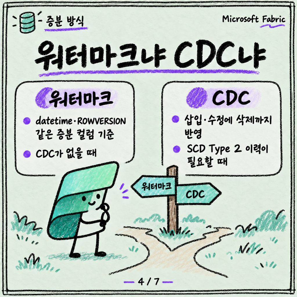 Copy job: 파이프라인 안 만들고 증분 복사만 하고 싶을 때 카드뉴스 4/7