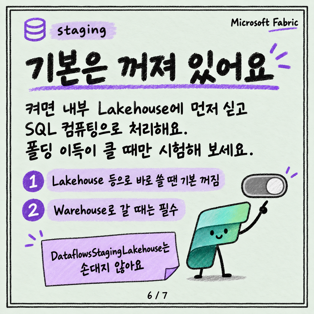 Power Query 쓰던 사람을 위한 Dataflow Gen2: 달라진 건 '대상'이에요 카드뉴스 6/7