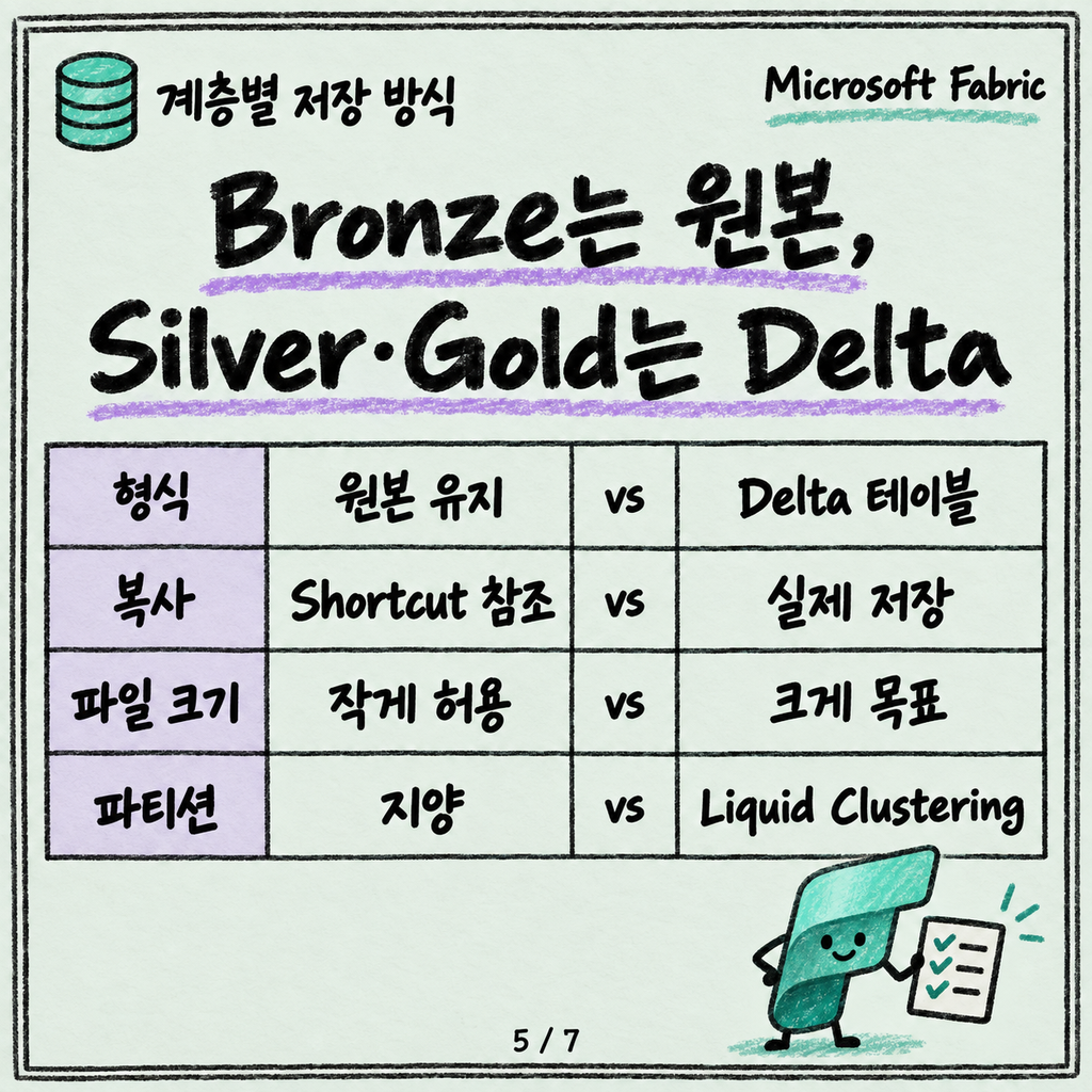 Bronze·Silver·Gold, 메달리온 구조를 Fabric에서 어떻게 나누나 카드뉴스 5/7
