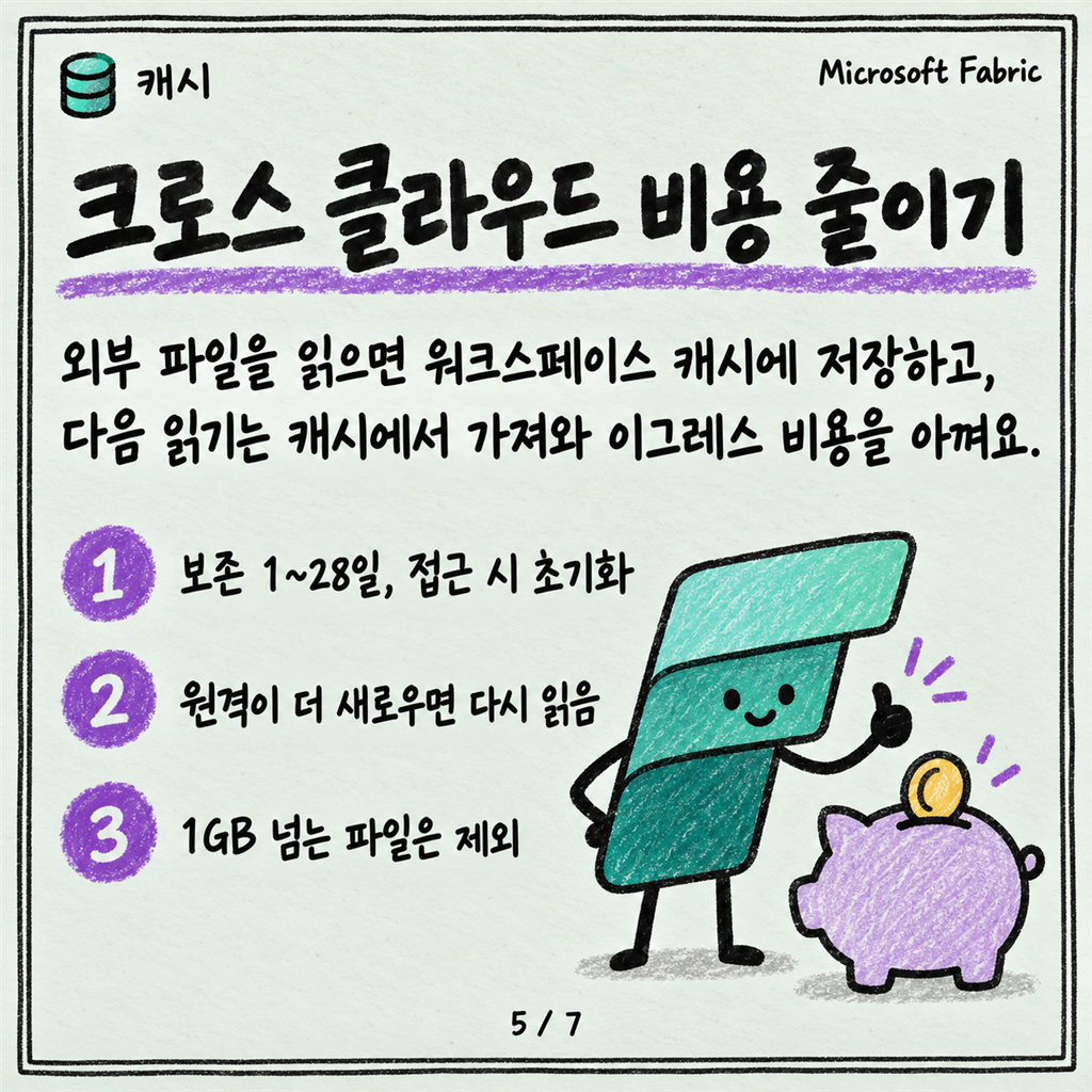 OneLake Shortcuts, 데이터를 복사하지 않고 잇는 법 카드뉴스 5/7