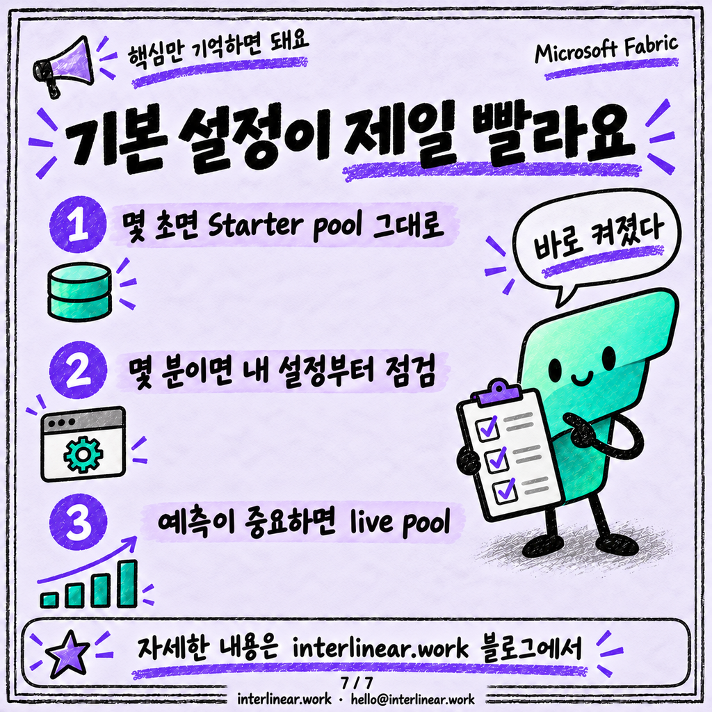 Notebook이 켜지는 데 왜 이렇게 걸리죠? Starter pool과 세션 이야기 카드뉴스 7/7