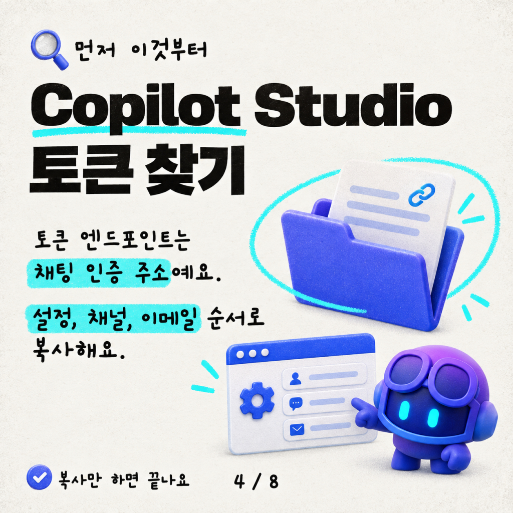 JavaScript 한 줄 없이 WebChat 임베드하기 카드뉴스 4/8